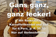 Saisonale Genüsse Festtage im Zeichen von Ente & Gans: Ihre Saison beginnt am 11.11. und endet am 2. Weihnachtsfeiertag!